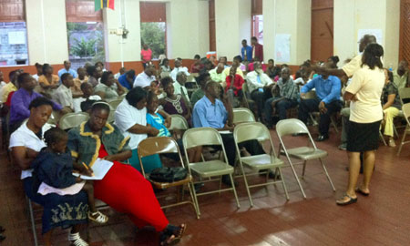 Image of Equality for All campaign community consultation in St. Kitts and Nevis