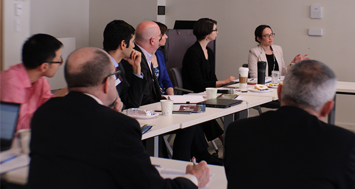 participants at the working meeting