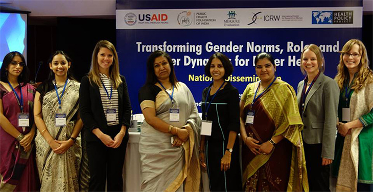 Participants at the India GPM dissemination event