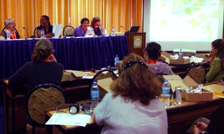 Image of Global Maternal Health Conference in Arusha, Tanzania. Photo by Health Policy Project/White Ribbon Alliance.