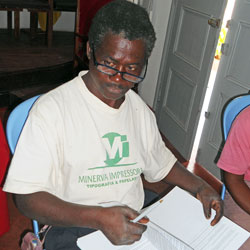 Image of Pastor Bedane in Mozambique, who preaches gender equality. Photo by Christian Council of Mozambique.