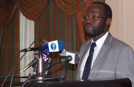 Image of Kenya’s Minister for Medical Services, Prof. Anyang Nyong’o