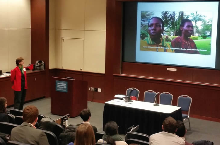 Ann-Hendrix-Jenkins presents at Global Health Mini-University.