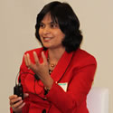 Ellen starbird and HPP's Suneeta Sharma at the Open House event