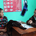 patient and provider in a guatemala clinic